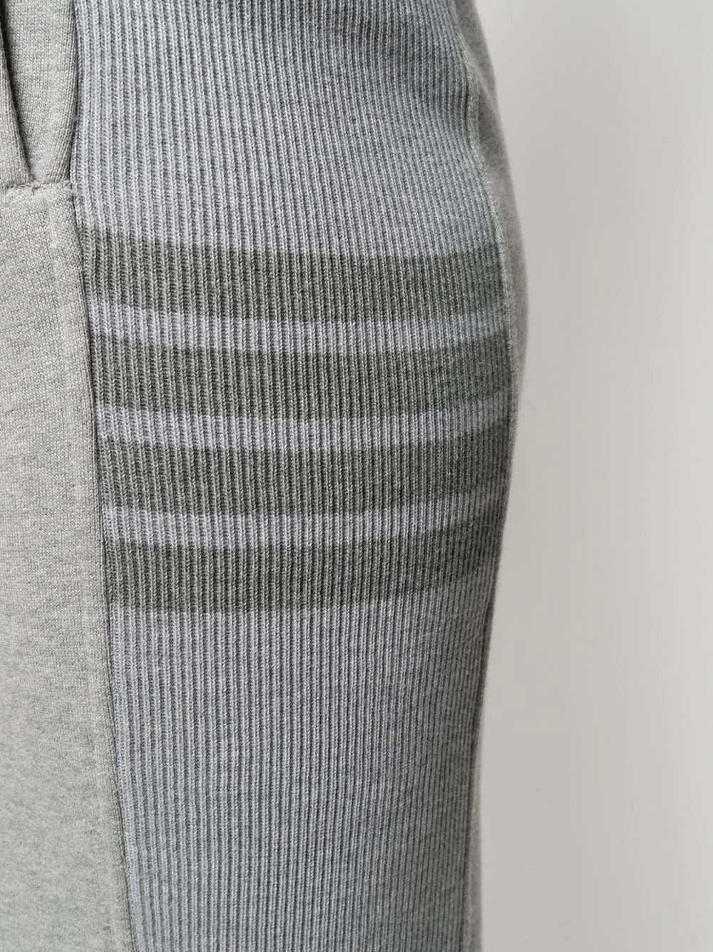 Coupon β Thom Browne Tonal 4 Bar loopback cotton skirt high-waisted skirts of women π 5 Thom Browne tonal 4-Bar loopback cotton skirt