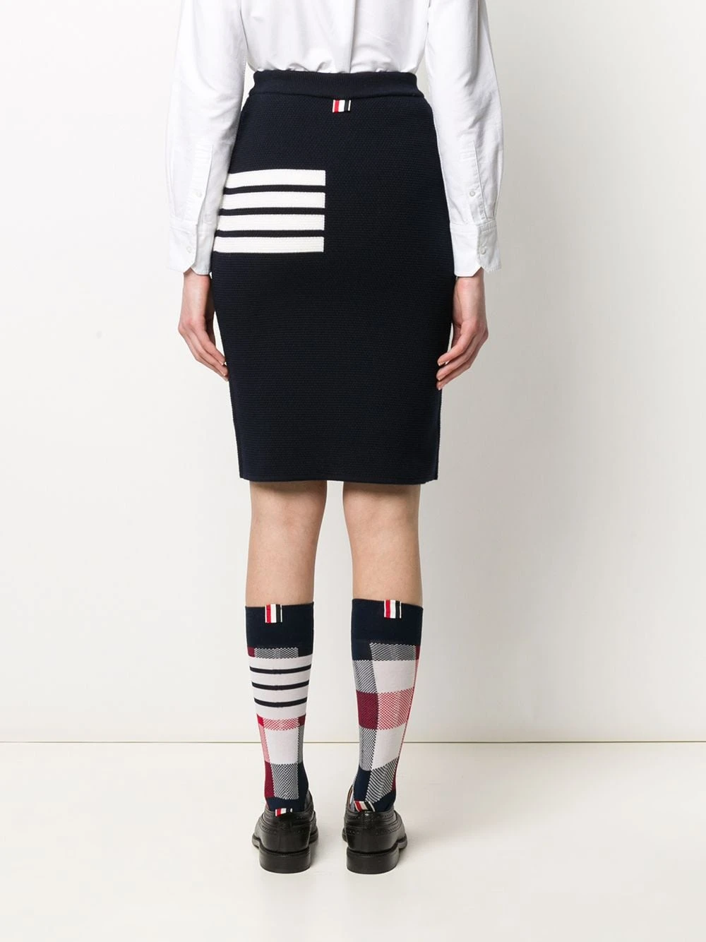 Buy π Thom Browne 4 Bar links stitch pencil skirt pencil skirts of women π₯ 4 Thom Browne 4-Bar links stitch pencil skirt