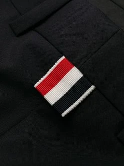 Wholesale π₯° Thom Browne 4 Bar wool suiting trousers cropped pants of women π₯° 13 Thom Browne 4-Bar wool suiting trousers