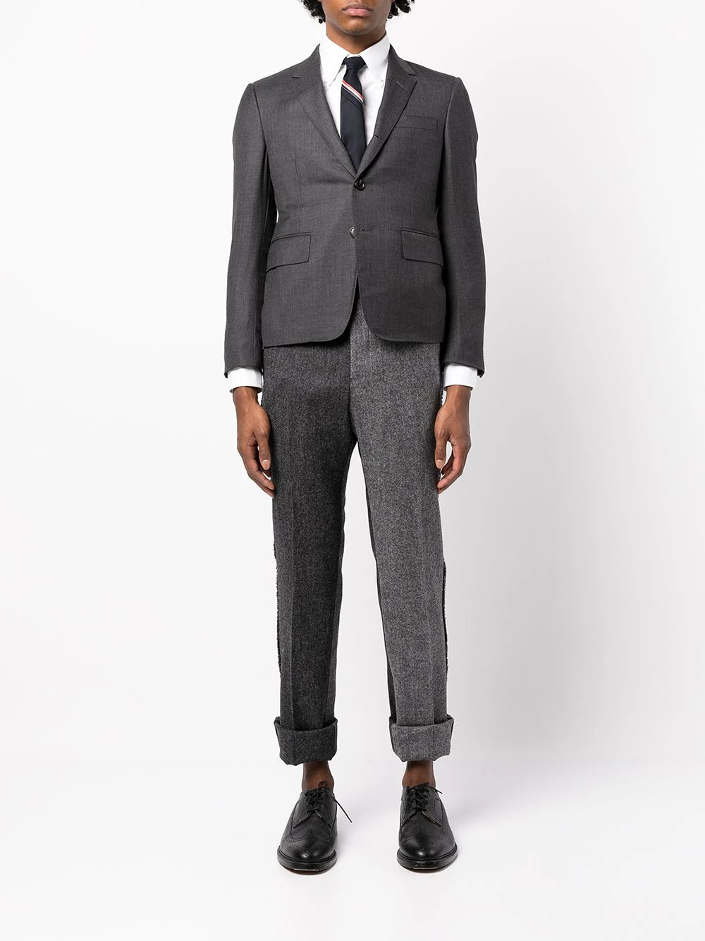 Best Pirce ❤️ Thom Browne Super 120s single breasted blazer blazers of men ❤️ 3 Thom Browne Super 120s single-breasted blazer