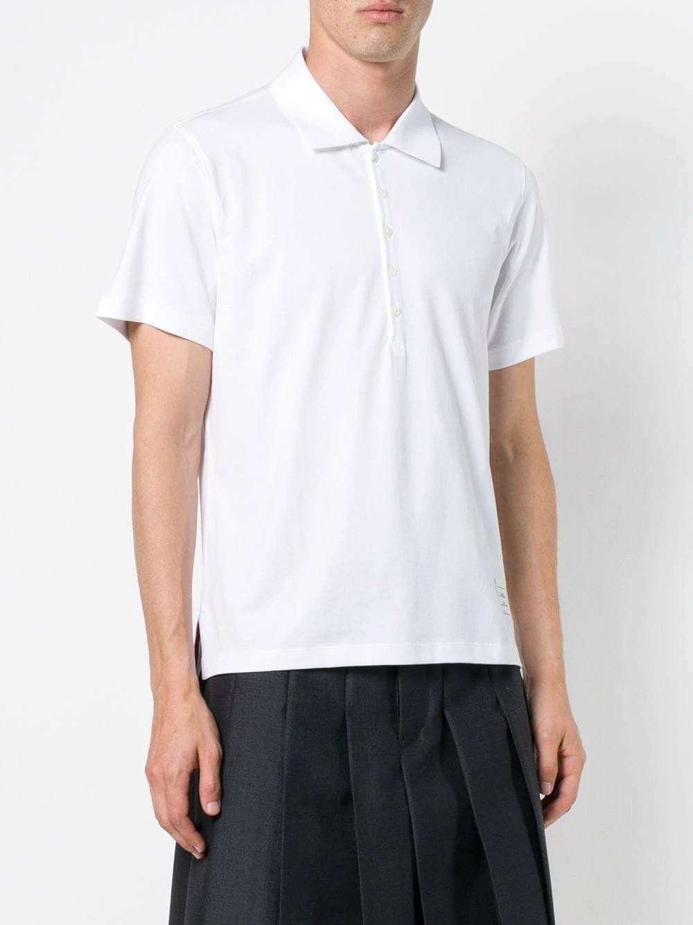 Cheap ⭐ Thom Browne classic button polo shirt polo shirts of men 🧨 3 Thom Browne classic button polo shirt