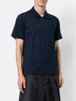 Thom Browne button polo shirt