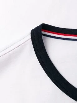 Thom Browne contrasting-trim T-shirt