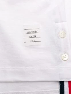 Thom Browne contrasting-trim T-shirt