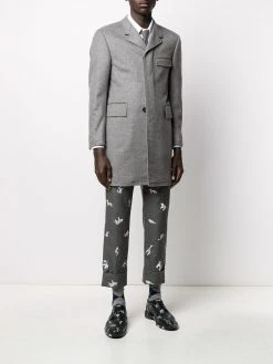Thom Browne heavyweight cashmere Chesterfield overcoat