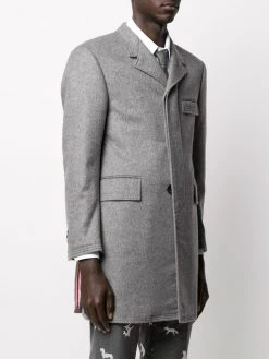 Thom Browne heavyweight cashmere Chesterfield overcoat