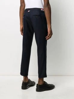 Thom Browne super 120s twill side tab trousers