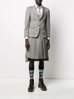 Thom Browne Prince of Wales check pleated skirt