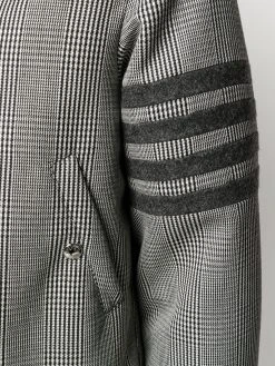 Deals ✨ Thom Browne 4 Bar shearling lined flight jacket bomber jackets of men ✨ 9 Thom Browne 4-Bar shearling lined flight jacket