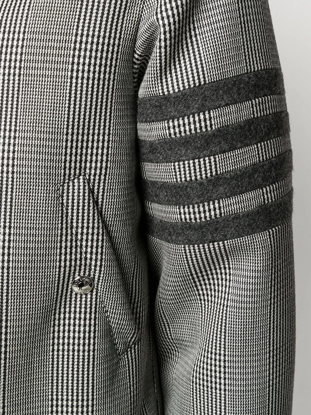 Deals ✨ Thom Browne 4 Bar shearling lined flight jacket bomber jackets of men ✨ 5 Thom Browne 4-Bar shearling lined flight jacket