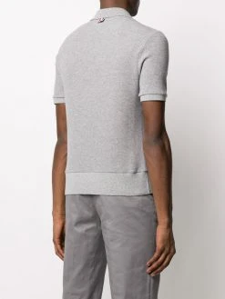 Thom Browne cashmere pique polo shirt