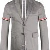 Thom Browne unconstructed grosgrain armband sport coat