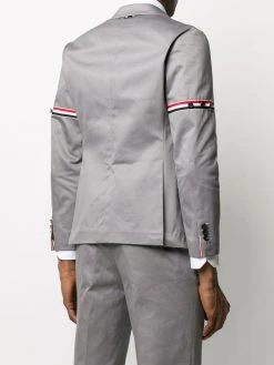 Thom Browne unconstructed grosgrain armband sport coat