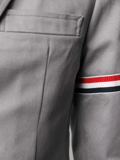 Thom Browne unconstructed grosgrain armband sport coat