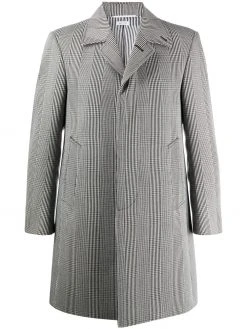 Thom Browne cavalry twill bal collar overcoat