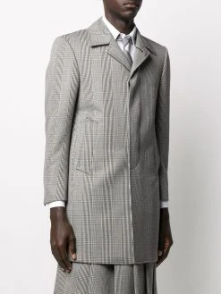 Thom Browne cavalry twill bal collar overcoat