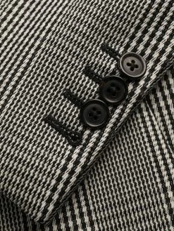 Thom Browne cavalry twill bal collar overcoat