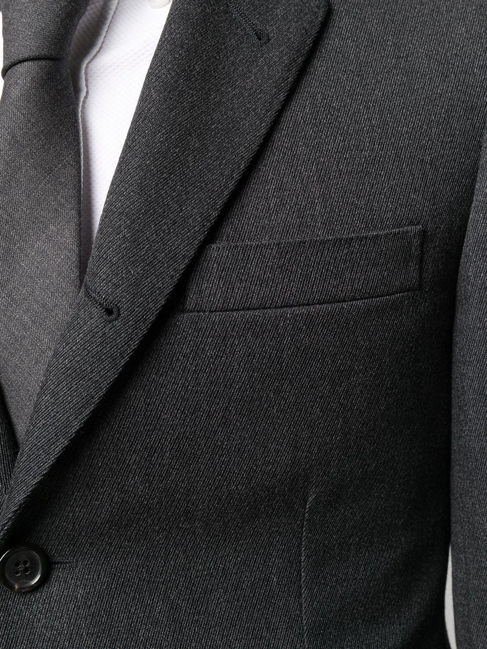 Best deal ✨ Thom Browne Two piece cavalry twill formal suit single breasted suits of men 🤩 5 Thom Browne two-piece cavalry twill formal suit