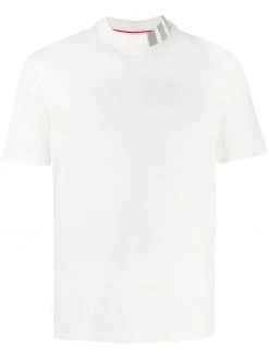 Thom Browne 4-Bar intarsia mock-neck T-shirt
