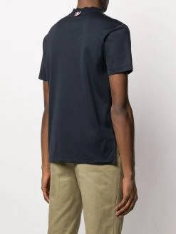Thom Browne 4-Bar mock neck T-shirt