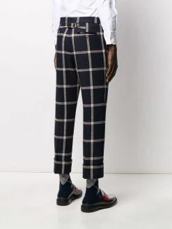 Thom Browne hunting tweed Prince of Wales trousers