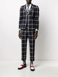 Thom Browne hunting tweed Prince of Wales trousers