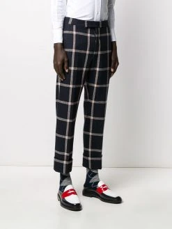 Thom Browne hunting tweed Prince of Wales trousers