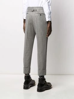 Thom Browne Prince of Wales cavalry twill trousers