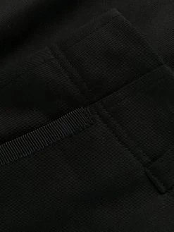 Thom Browne straight-leg twill cotton trousers