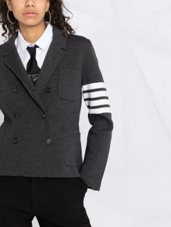 Thom Browne 4-Bar double-breasted blazer