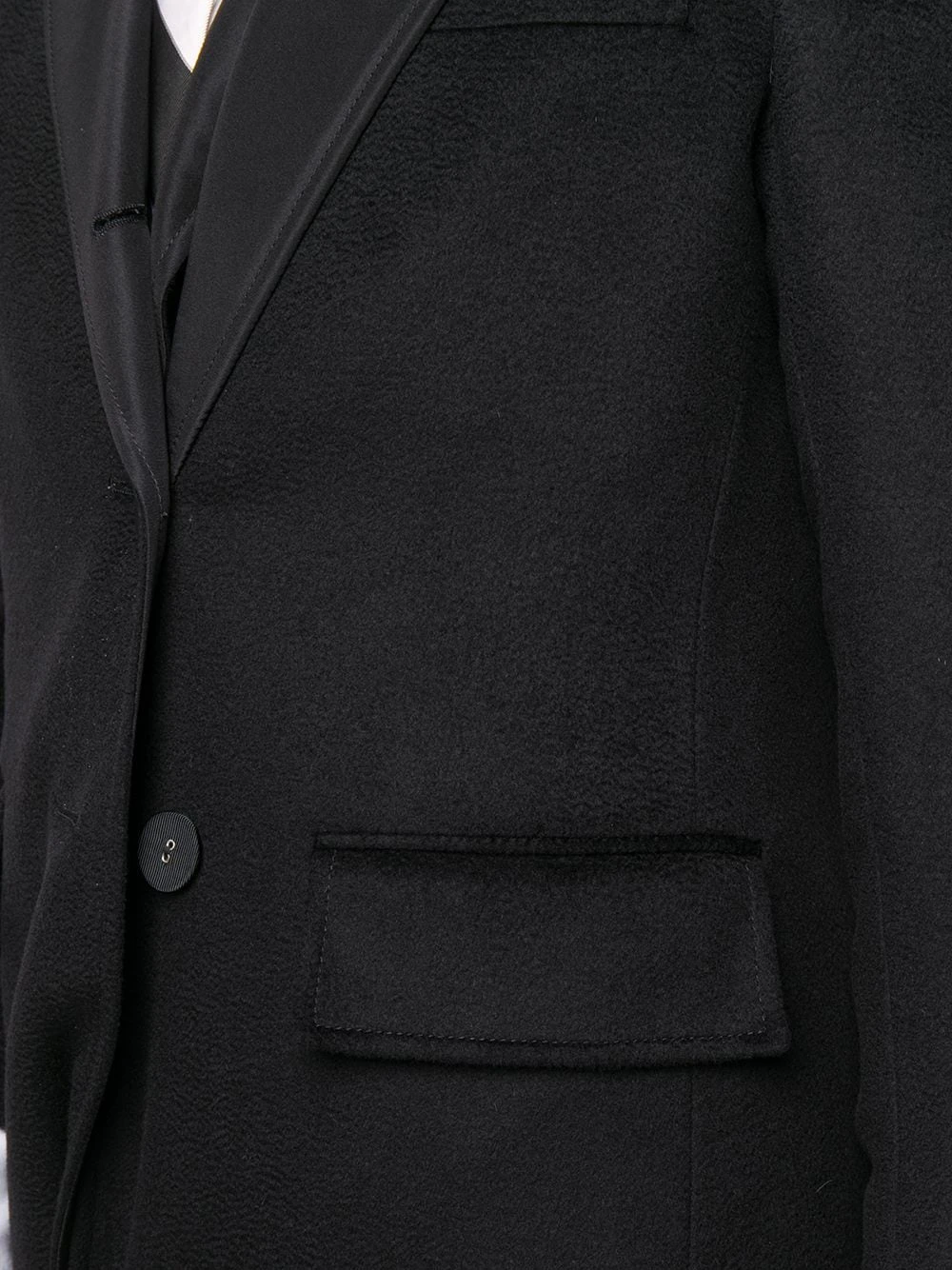 Coupon ❤️ Thom Browne Single breasted cashmere zibeline coat single breasted coats of women ⌛ 5 Thom Browne single-breasted cashmere zibeline coat