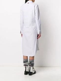 Thom Browne university-stripe Oxford shirt dress