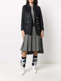 Thom Browne classic flannel pleated skirt