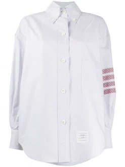 Thom Browne 4-Bar oversized Oxford shirt