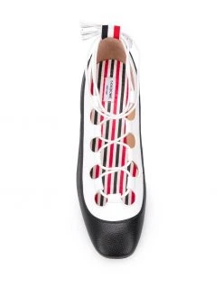 Thom Browne Ghillie block-heel pumps