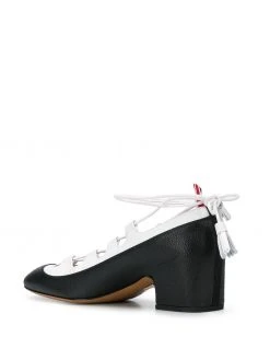 Thom Browne Ghillie block-heel pumps
