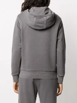 Thom Browne relaxed logo-patch pullover hoodie