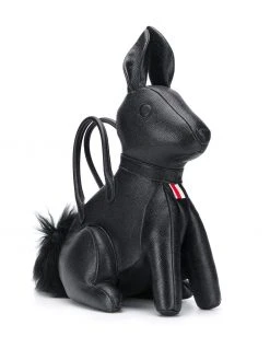 Thom Browne Rabbit pebbled bag