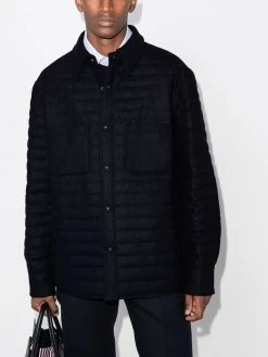 Thom Browne quilted shirt jacket
