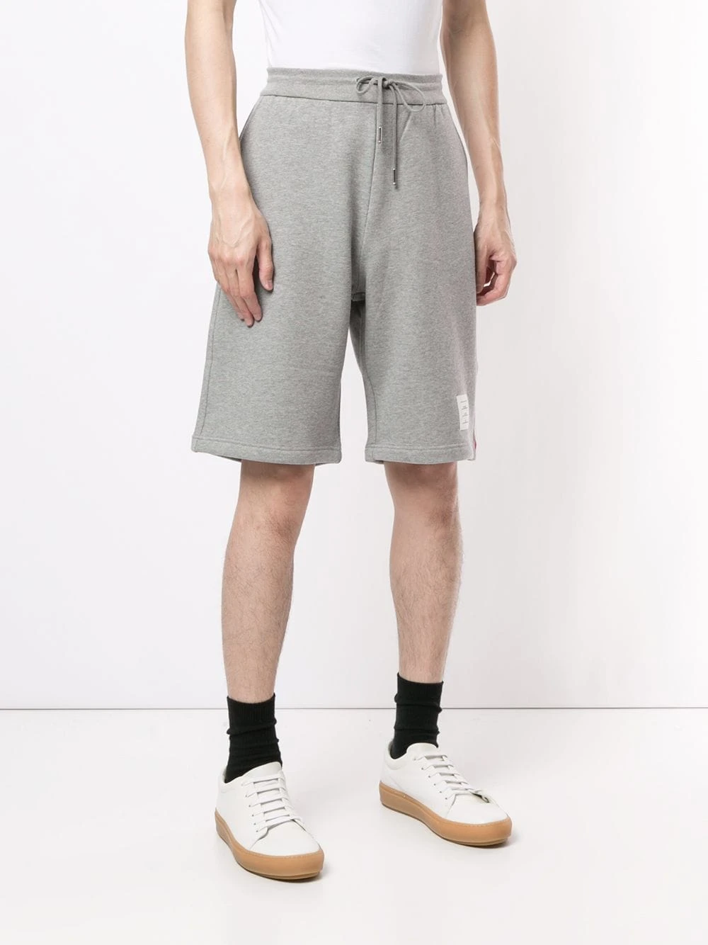 Brand new ⌛ Thom Browne Signature Stripe track shorts track & running shorts of men ✔️ 3 Thom Browne Signature Stripe track shorts