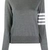 Thom Browne round neck stripe jumper
