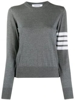 Thom Browne round neck stripe jumper