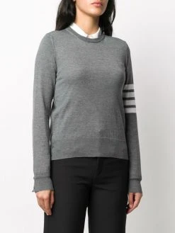 Thom Browne round neck stripe jumper