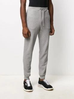 Thom Browne side stripe insert loopback track pants