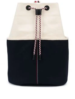 Thom Browne double-face canvas sailor bag