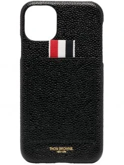 Thom Browne grained leather iPhone 11 case