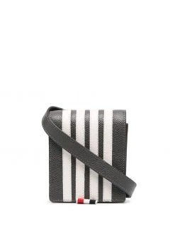 Thom Browne 4-Bar appliqué Galaxy Z flip phone holder