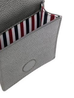 Thom Browne 4-Bar appliqué Galaxy Z flip phone holder