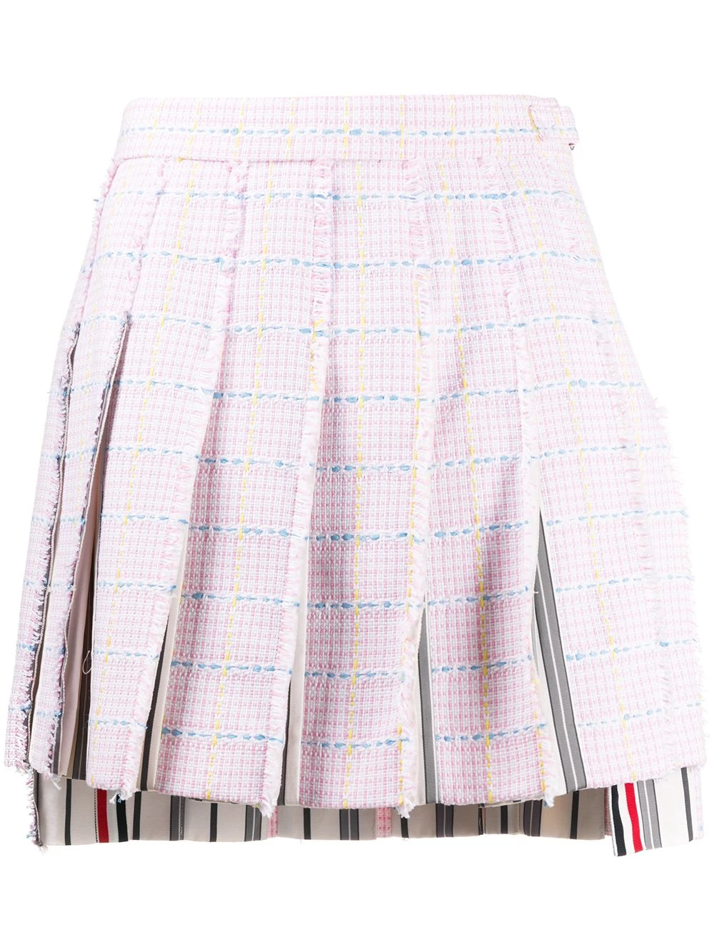 Budget π Thom Browne Dropped back pleated mini skirt pleated skirts of women π 1 Thom Browne dropped back pleated mini skirt