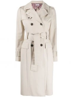 Thom Browne unconstructed belted trench coat